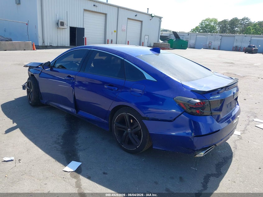 Vin: 1hgcv1f37ja230122, lot: 45780642, honda accord sport 20183