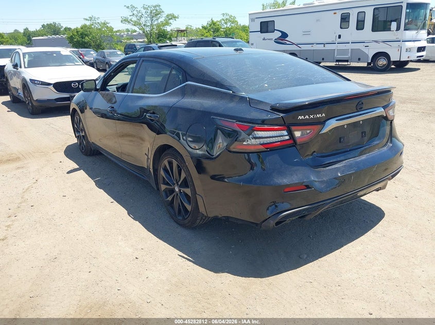 Vin: 1n4aa6av3kc383129, lot: 45780648, nissan maxima 3.5 sr 20193
