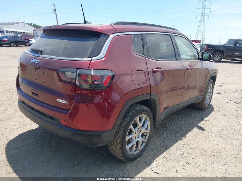 Vin: 3c4njdfb9nt172413, lot: 45780666, jeep compass latitude lux 4x4 20224