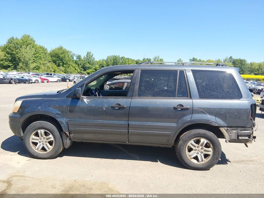 2005 Honda Pilot Ex-L VIN: 5FNYF18645B065653 Lot: 45282885