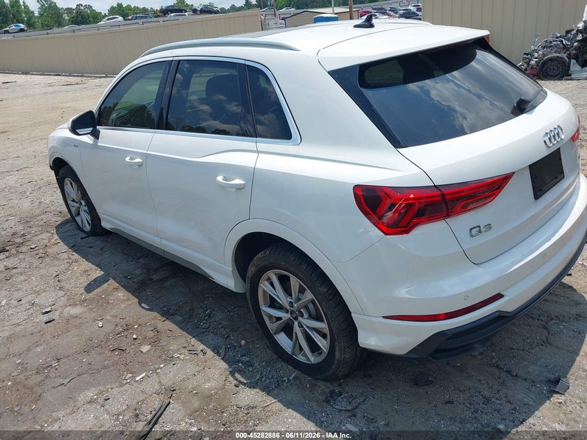 Vin: wa1decf30n1005538, lot: 45780722, audi q3 premium s line 45 20223