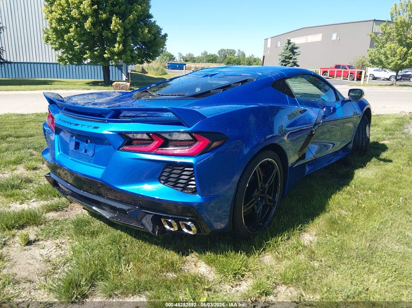 Vin: 1g1yc2d42m5119186, lot: 45780728, chevrolet corvette stingray rwd  3lt 20214