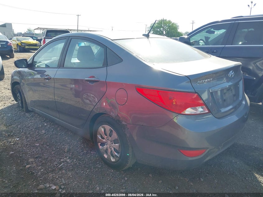 Vin: kmhct4ae7gu150479, lot: 45780734, hyundai accent se 20163