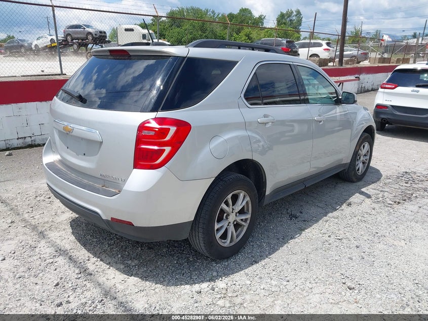 Vin: 2gnflfek7g6286999, lot: 45780743, chevrolet equinox lt 20164