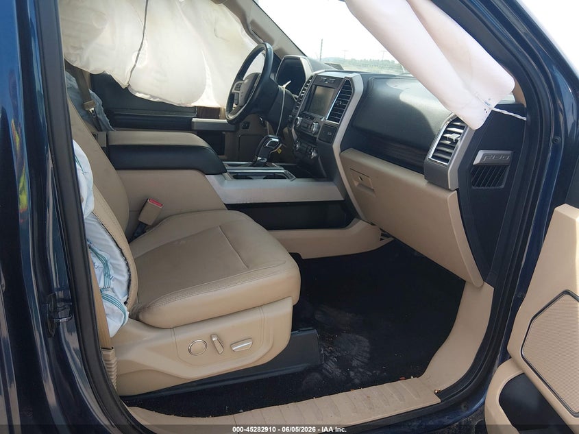 2015 Ford F-150 3.5 King Ranch Lariat Platinum Xl Xlt blue Lot 111045282910 Vin 1FTEW1EG0FFC83246