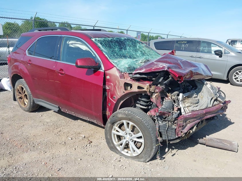 Vin: 2gnflfek0h6182629, lot: 45780747, chevrolet equinox lt 2017 img_1