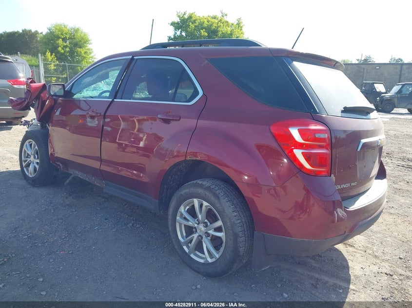 Vin: 2gnflfek0h6182629, lot: 45780747, chevrolet equinox lt 20173