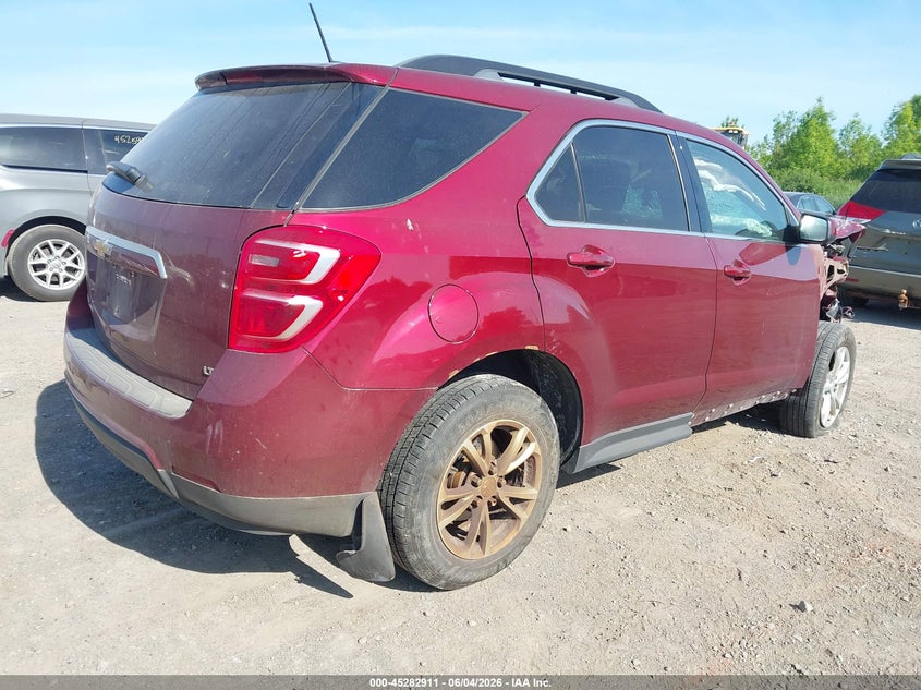 Vin: 2gnflfek0h6182629, lot: 45780747, chevrolet equinox lt 20174