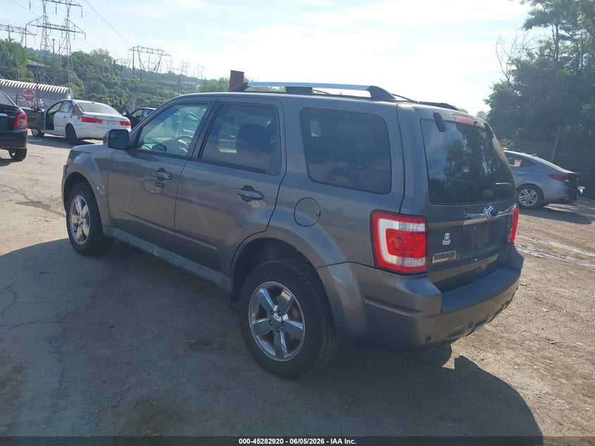 Vin: 1fmcu9eg0bkb63357, lot: 45780756, ford escape limited 20113