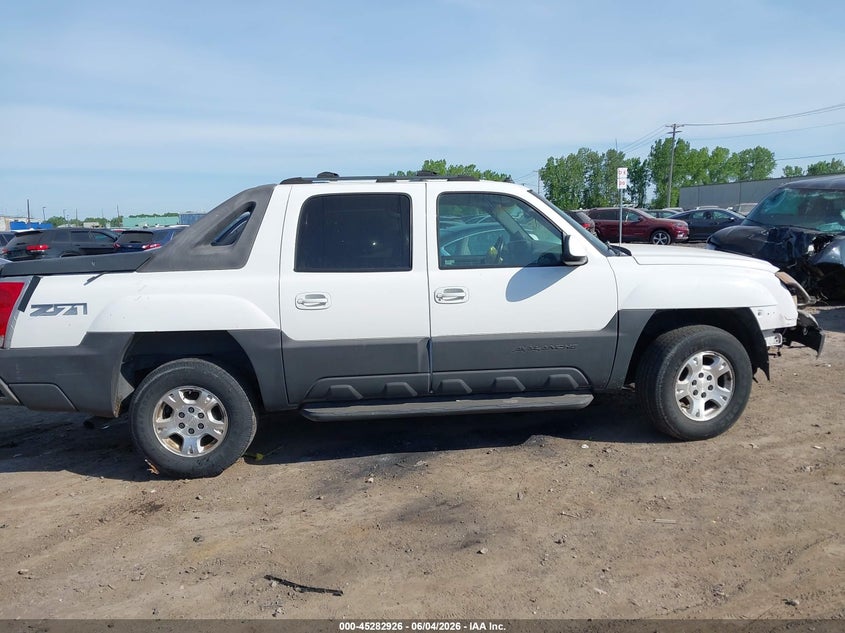 2003 Chevrolet Avalanche 1500 VIN: 3GNEK13T13G333245 Lot: 45282926