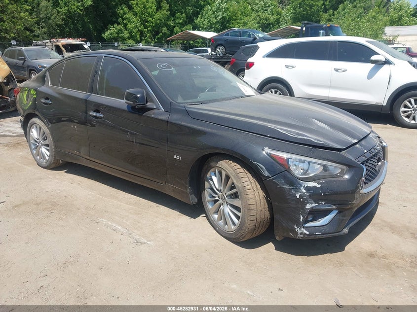 Vin: jn1ev7ap8lm204458, lot: 45780767, infiniti q50 luxe 2020 img_1