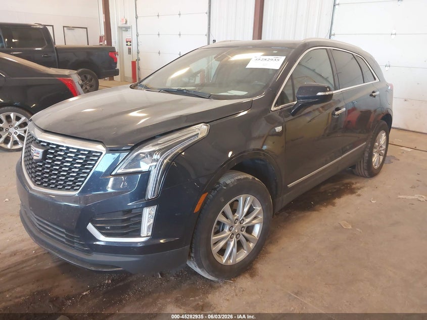 Vin: 1gyknbr42mz231635, lot: 45780771, cadillac xt5 awd luxury 20212