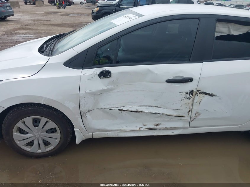 2025 Nissan Versa 1.6 S VIN: 3N1CN8DV4SL820156 Lot: 45282946