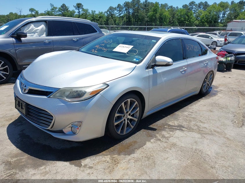 Vin: 4t1bk1eb3eu090565, lot: 45780790, toyota avalon xle touring 20142