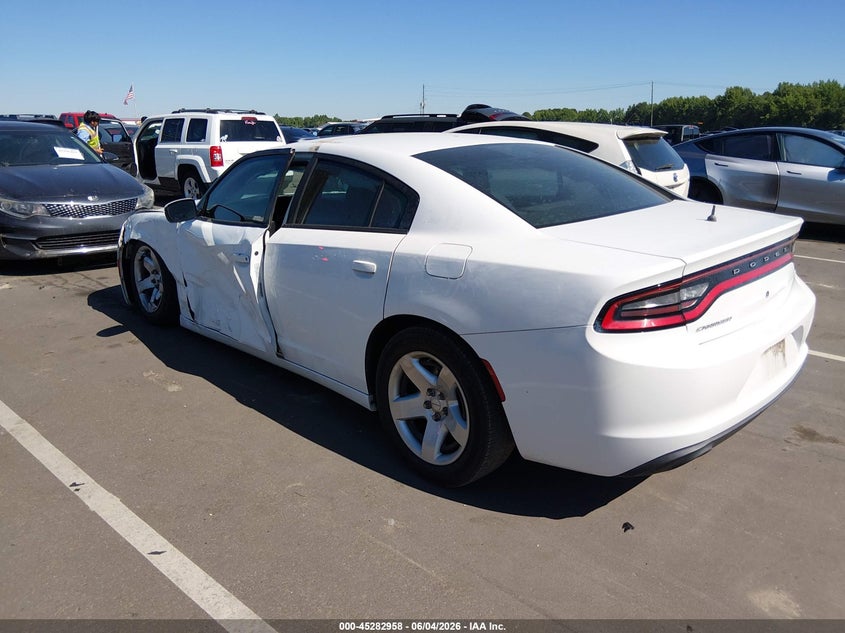 Vin: 2c3cdxat3fh820004, lot: 45780794, dodge charger police 20153