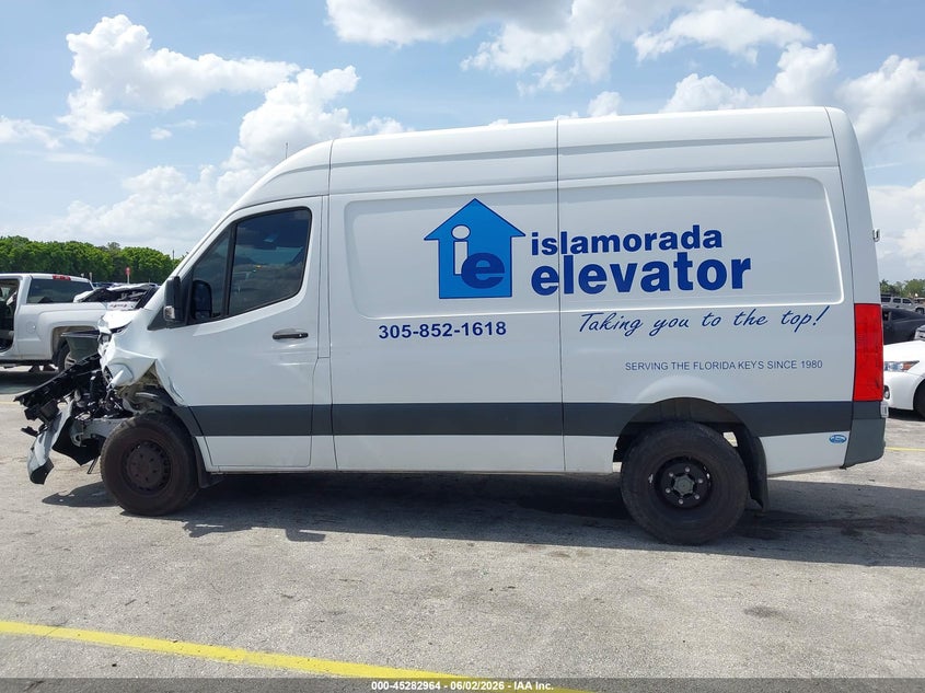 2021 Mercedes-Benz Sprinter 3500 High Roof I4 VIN: W1Y5DBHY7MT056470 Lot: 45282964