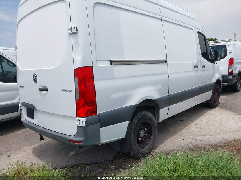 Vin: w1y5dbhy7mt056470, lot: 45780800, mercedes-benz sprinter 3500 high roof i4 20214