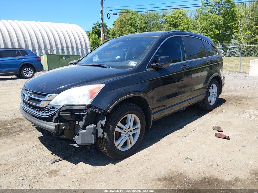Vin: 5j6re4h70bl048966, lot: 45780847, honda cr-v ex-l 20112