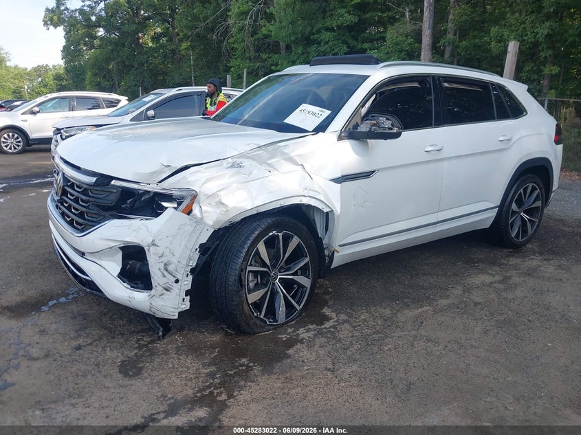Vin: 1v2fe2ca0rc232250, lot: 45780858, volkswagen atlas cross sport 2.0t sel premium r-line 20242