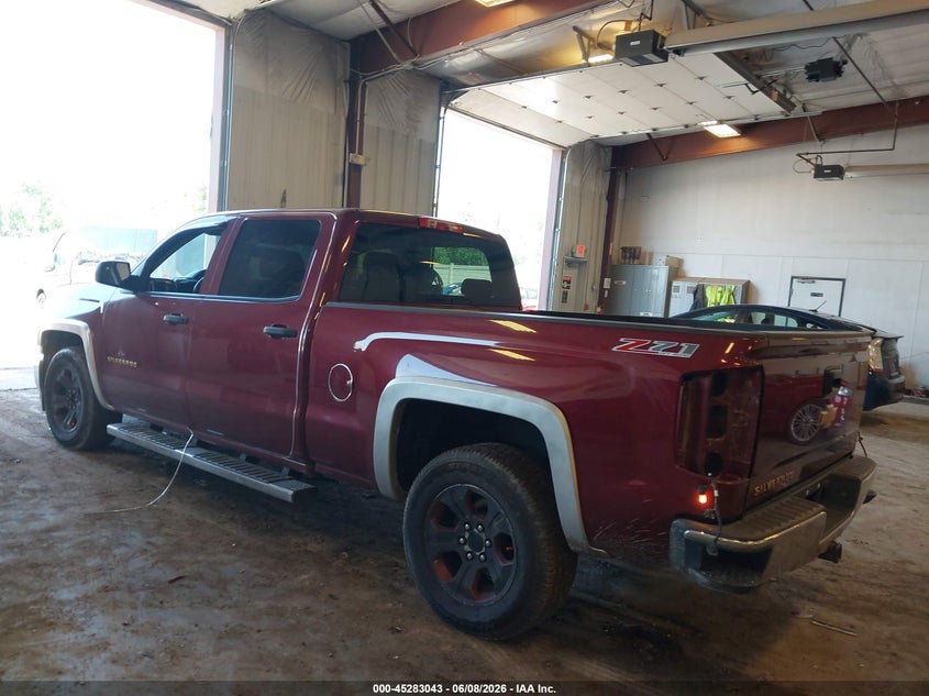 Vin: 3gcukrec8eg106198, lot: 45780879, chevrolet silverado 1500 1lt/2lt 20143