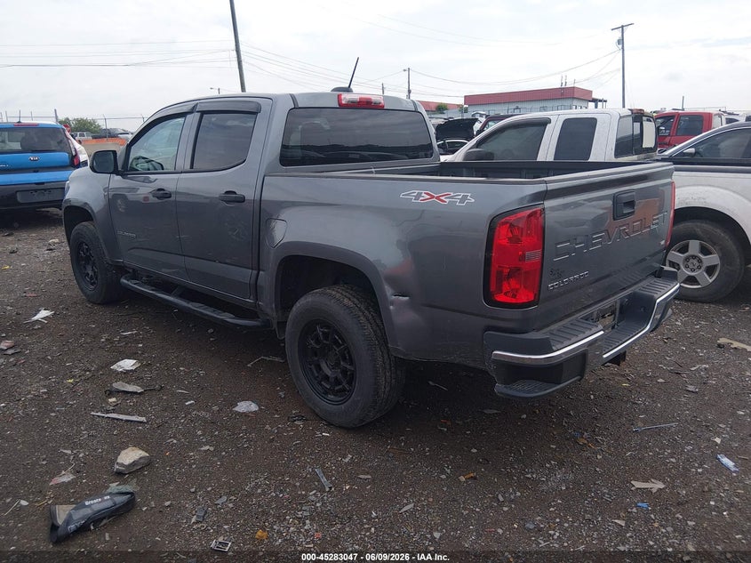 2022 CHEVROLET COLORADO 3.6L V-6 DI, DOHC, V(VIN: 1GCGTBEN8N1312946