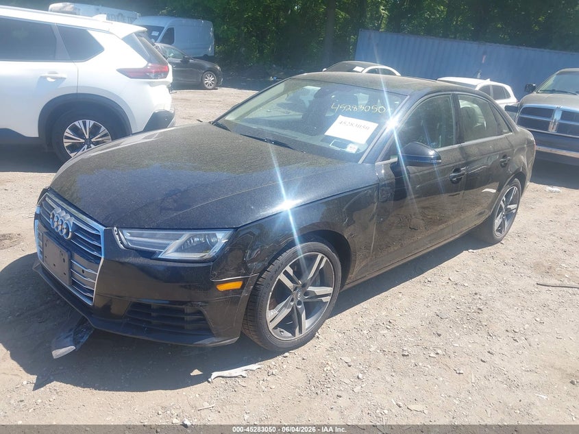 Vin: wauanaf42hn052277, lot: 45780886, audi a4 2.0t premium 20172