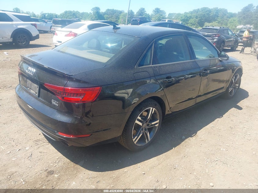 Vin: wauanaf42hn052277, lot: 45780886, audi a4 2.0t premium 20174