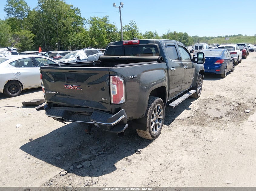 Vin: 1gtp6de11h1287506, lot: 45780898, gmc canyon slt 20174