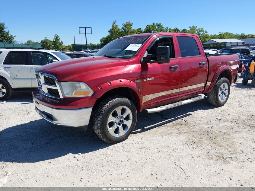 Vin: 1d7rv1ct7as192338, lot: 45780900, dodge ram 1500 st 20102