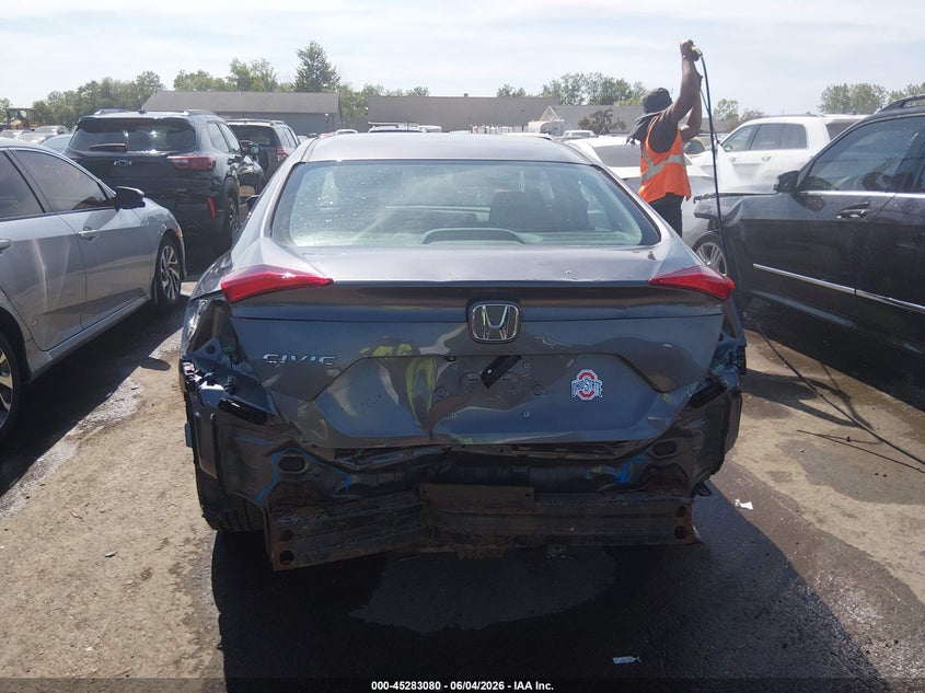 2017 Honda Civic Lx VIN: 19XFC2F57HE055886 Lot: 45283080