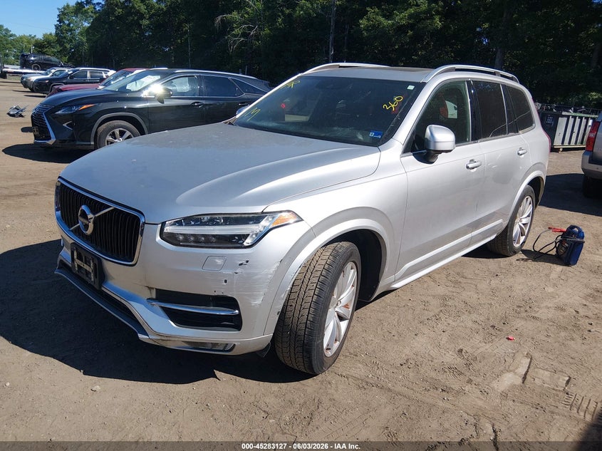 Vin: yv4a22pk8g1027983, lot: 45780963, volvo xc90 t6 momentum 20162