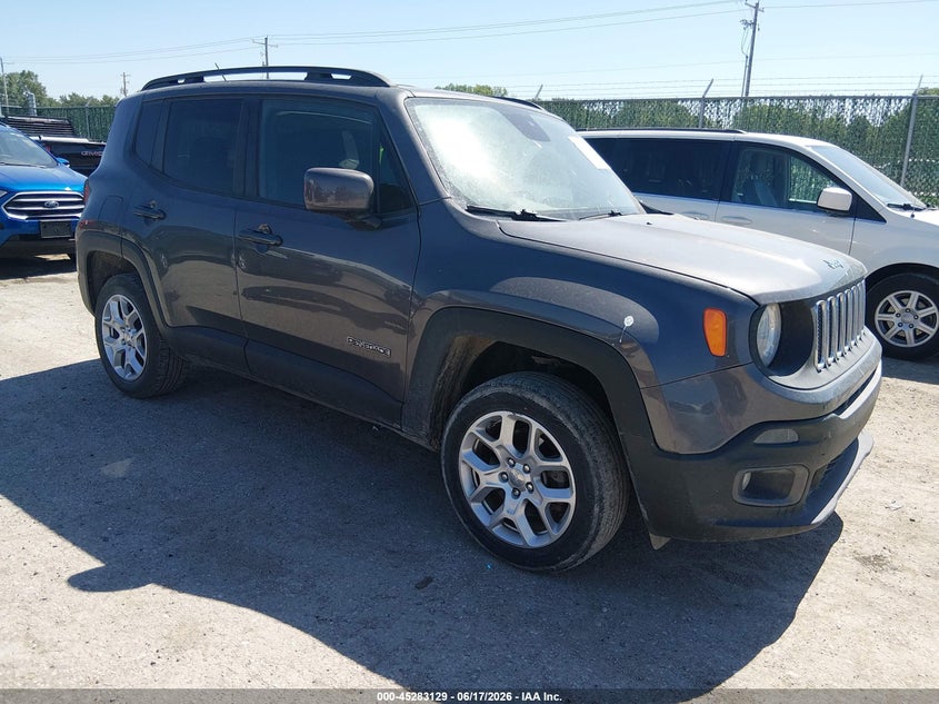 2017 JEEP RENEGADE SPORT UTILITY VEHICLE 2.4L I-4 VVT, 180HP