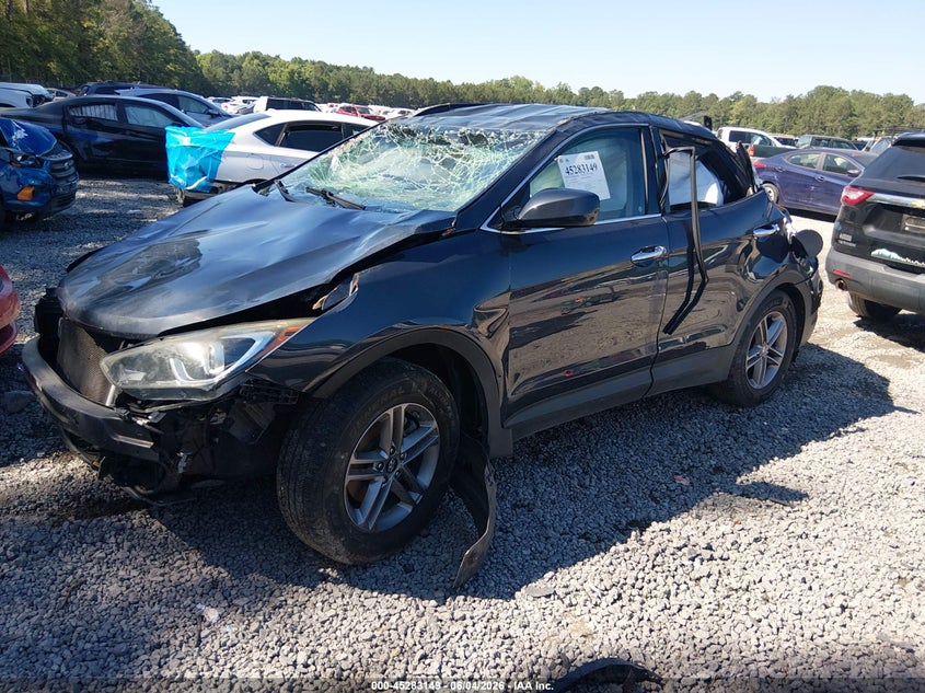 Vin: 5nmzudlb4hh020702, lot: 45780985, hyundai santa fe sport 2.4l 20172