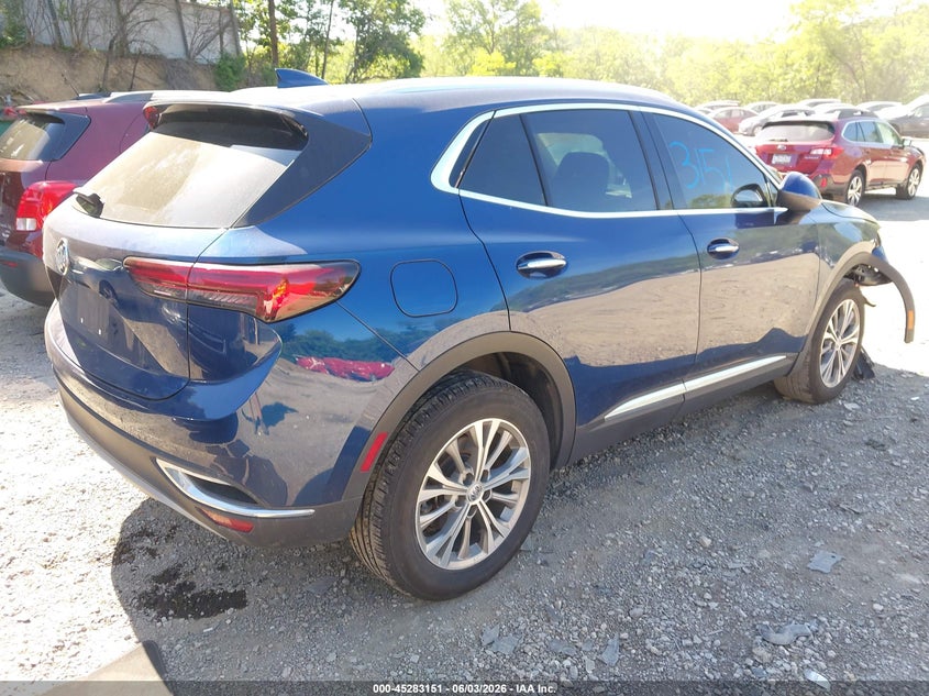 Vin: lrbazlr41nd164793, lot: 45780987, buick envision fwd preferred 20224