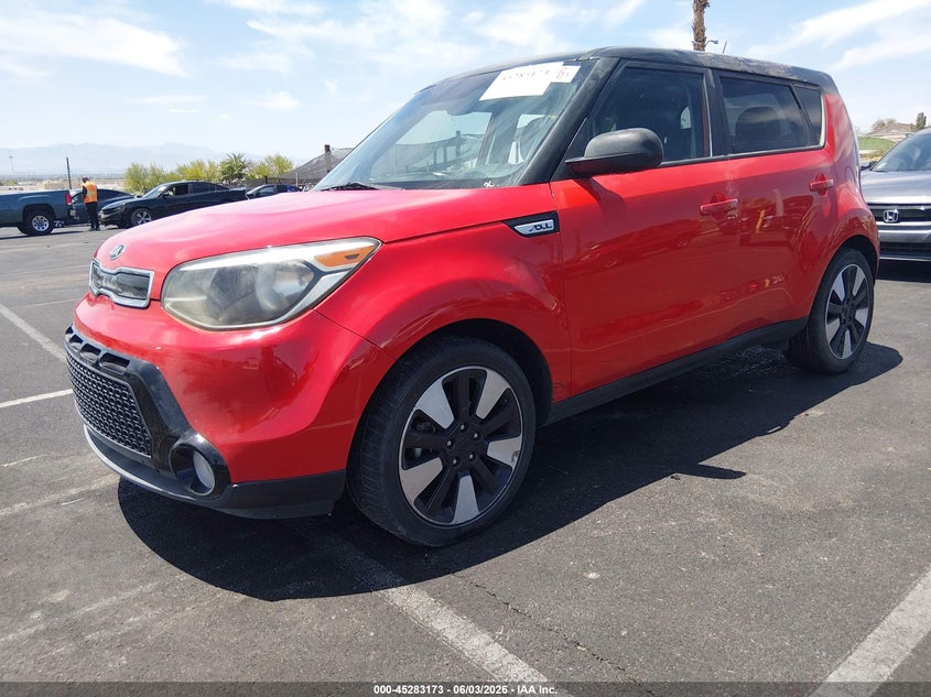 Vin: kndjp3a51g7293663, lot: 45781009, kia soul + 20162