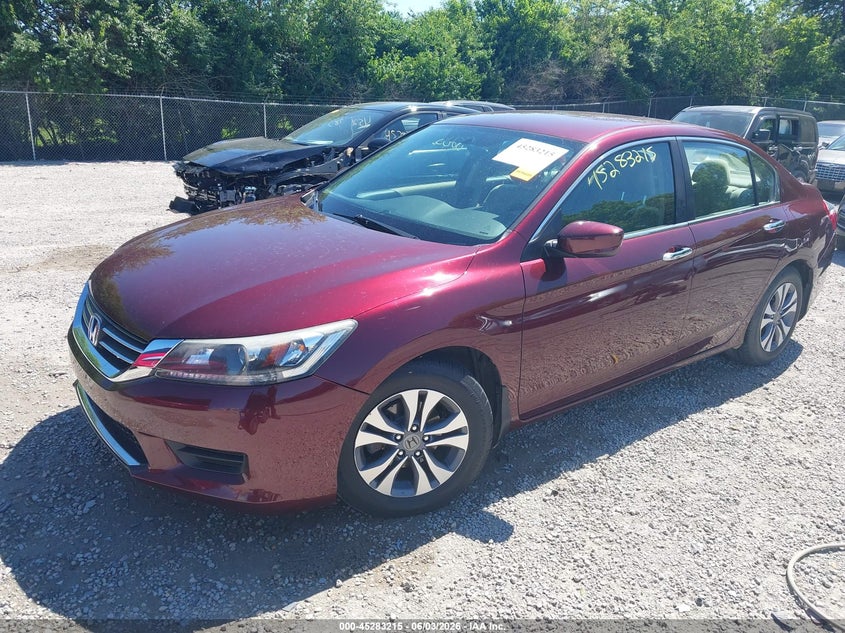 Vin: 1hgcr2f37fa209952, lot: 45781051, honda accord lx 20152