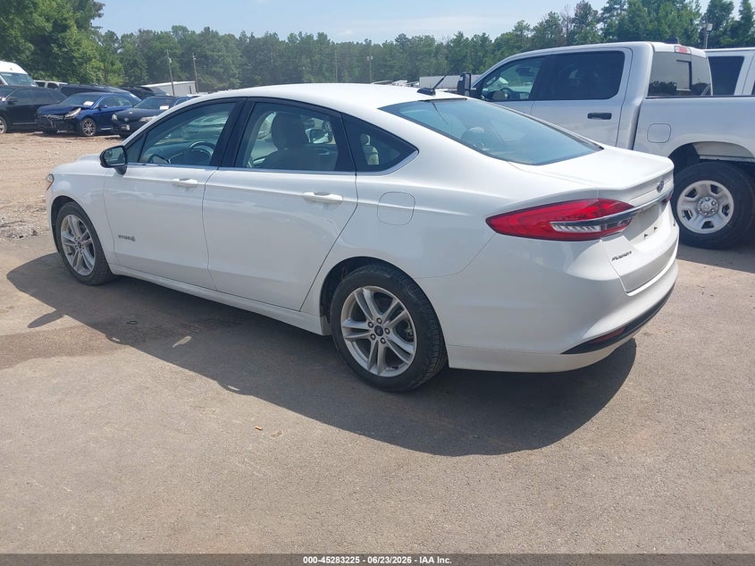 Vin: 3fa6p0uu8jr100177, lot: 45781061, ford fusion hybrid s 20183