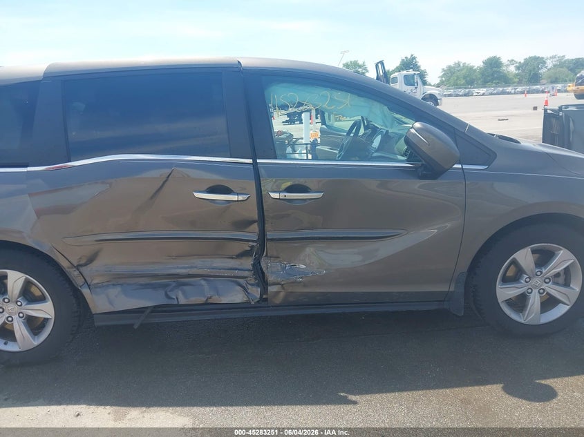 2019 Honda Odyssey Ex-L VIN: 5FNRL6H73KB111939 Lot: 45283251