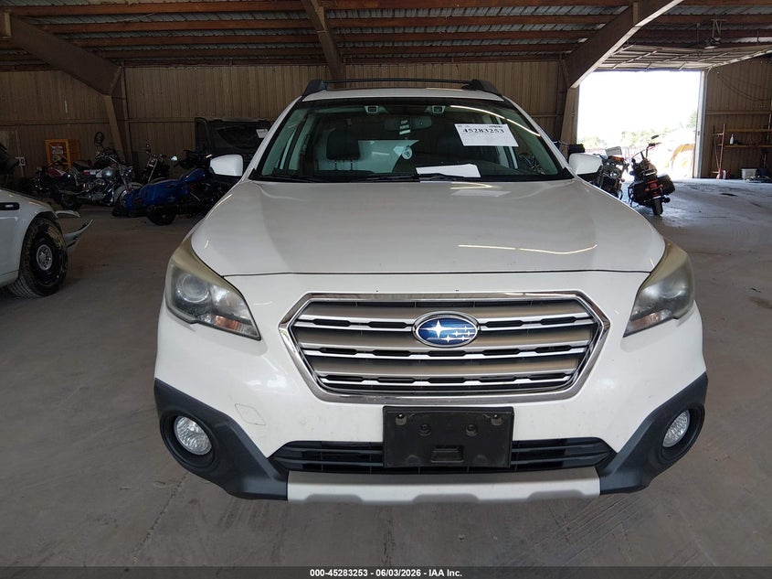 2015 Subaru Outback 3.6R Limited VIN: 4S4BSENC2F3289226 Lot: 45283253