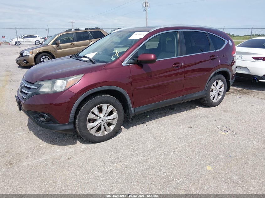 Vin: 5j6rm4h77dl046461, lot: 45781092, honda cr-v ex-l 20132