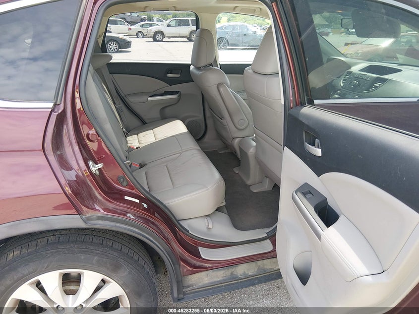 2013 Honda Cr-V Ex-L VIN: 5J6RM4H77DL046461 Lot: 45283255