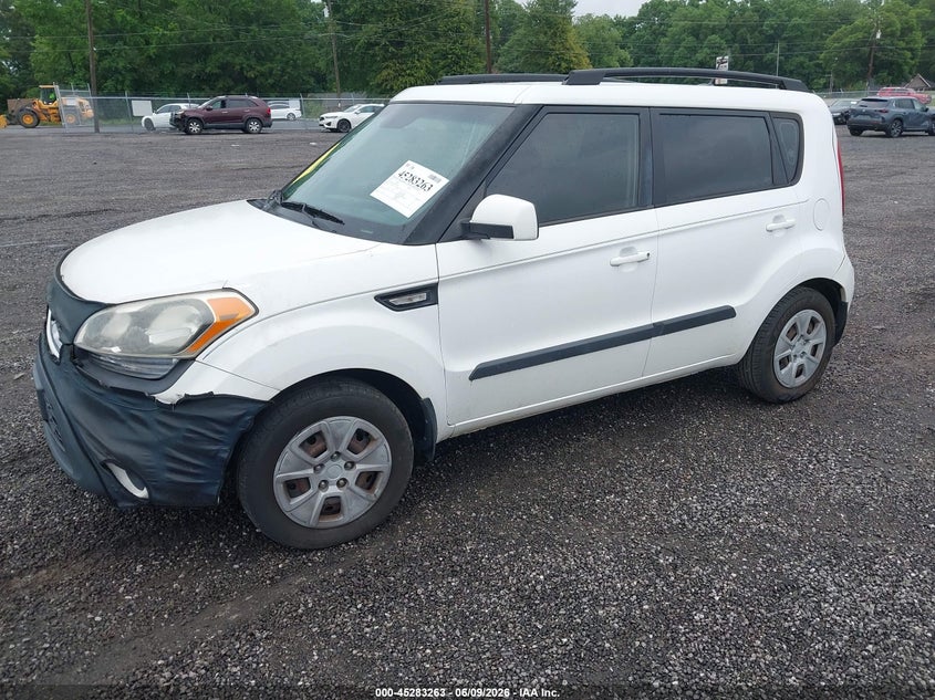 Vin: kndjt2a50d7763411, lot: 45781099, kia soul 20132