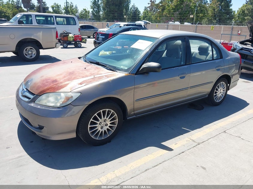 2004 Honda Civic Lx 2HGES16534H565452 photo 1