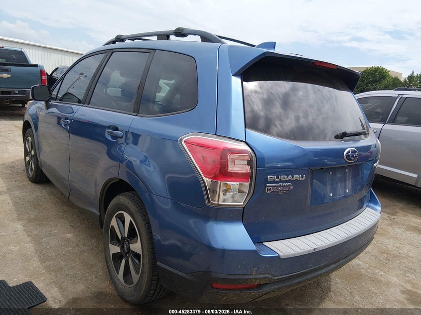 2018 SUBARU FORESTER auction photo 3