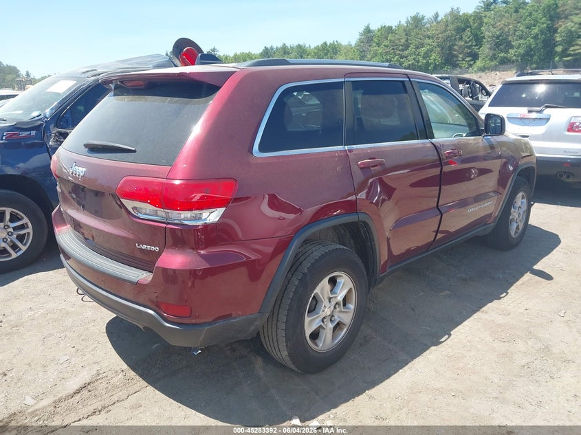 Vin: 1c4rjfagxgc357696, lot: 45781229, jeep grand cherokee laredo 20164
