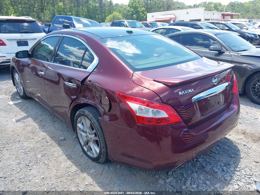 Vin: 1n4aa5ap3bc839576, lot: 45781237, nissan maxima 3.5 sv 20113