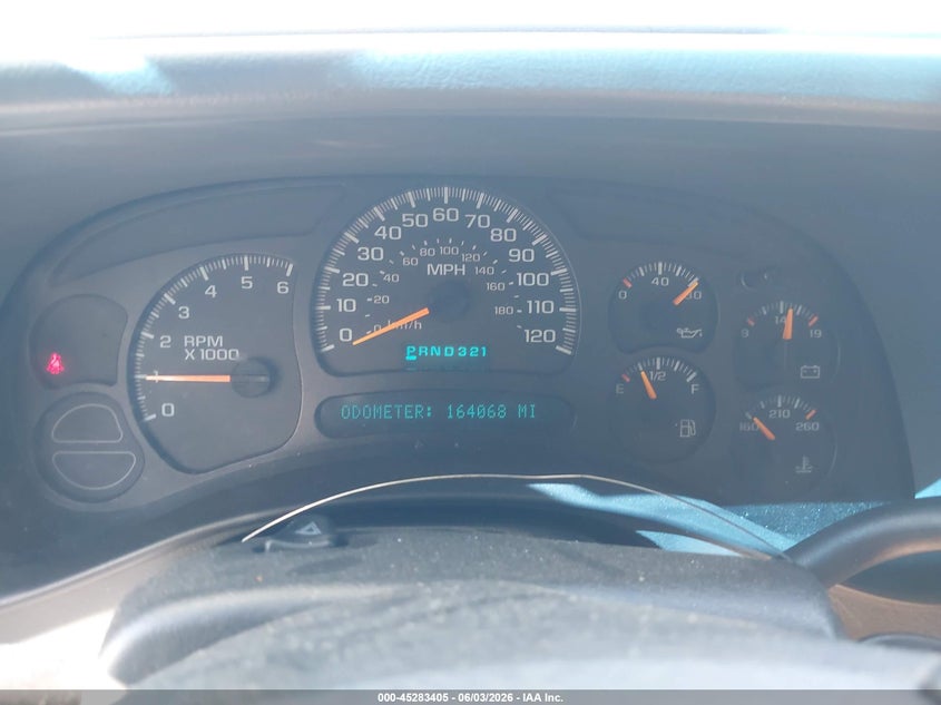 2005 Chevrolet Avalanche 1500 Z71 VIN: 3GNEK12ZX5G116740 Lot: 45283405