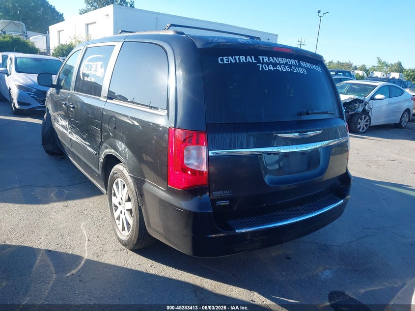 Vin: 2c4rc1bg4dr689972, lot: 45781249, chrysler town & country touring 20133