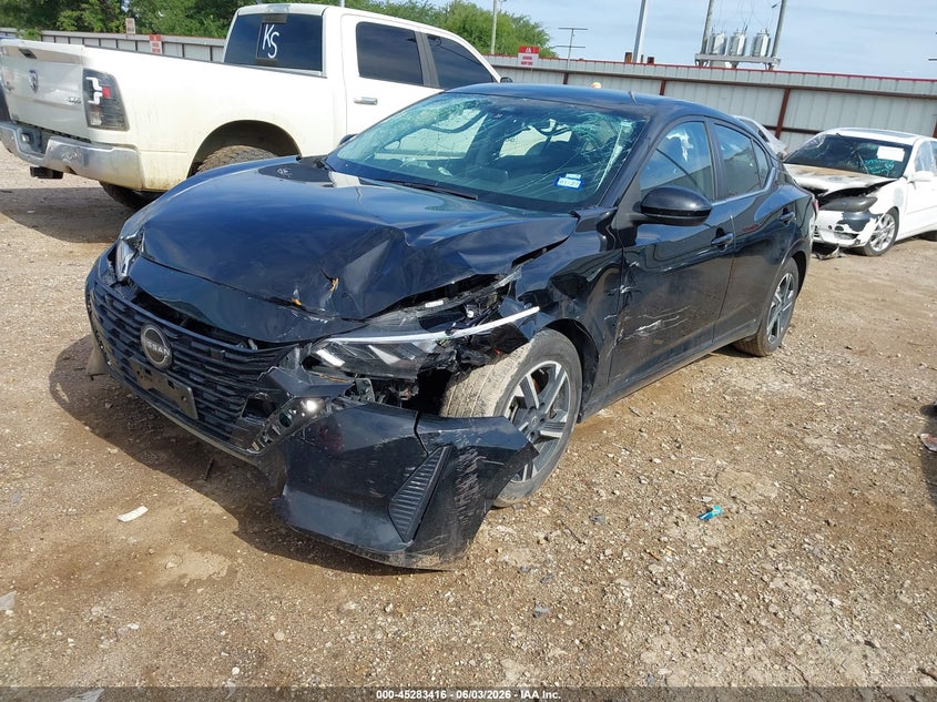 Vin: 3n1ab8cv3sy290475, lot: 45781252, nissan sentra sv 20252