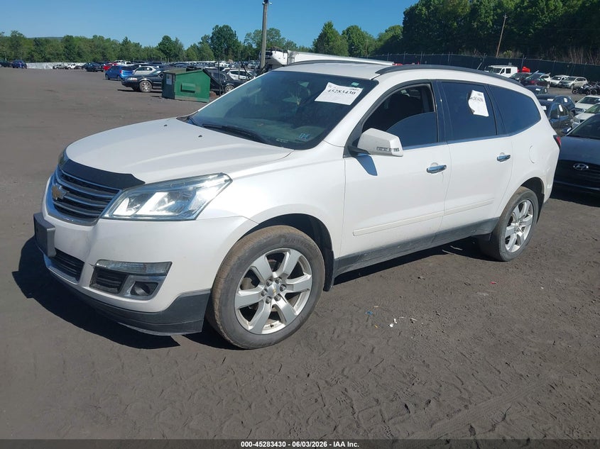 Vin: 1gnkvgkd6gj275418, lot: 45781266, chevrolet traverse 1lt 20162